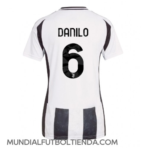 Camiseta Juventus Danilo Luiz #6 Primera Equipación Replica 2024-25 para mujer mangas cortas